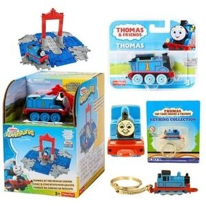 Thomas & Friends Rescue Center Playset,‎ Diecast Keyring, Metal Engine Lot of 3
